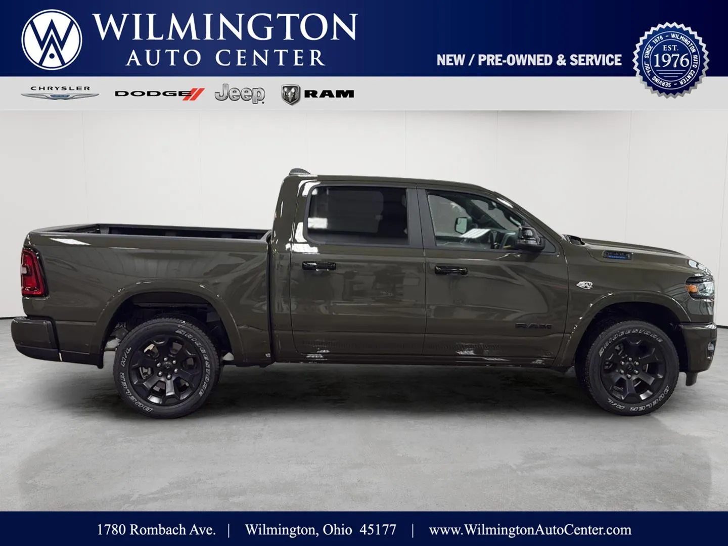 Green 2026 Ram 1500 Big Horn for sale in Wilmington, OH