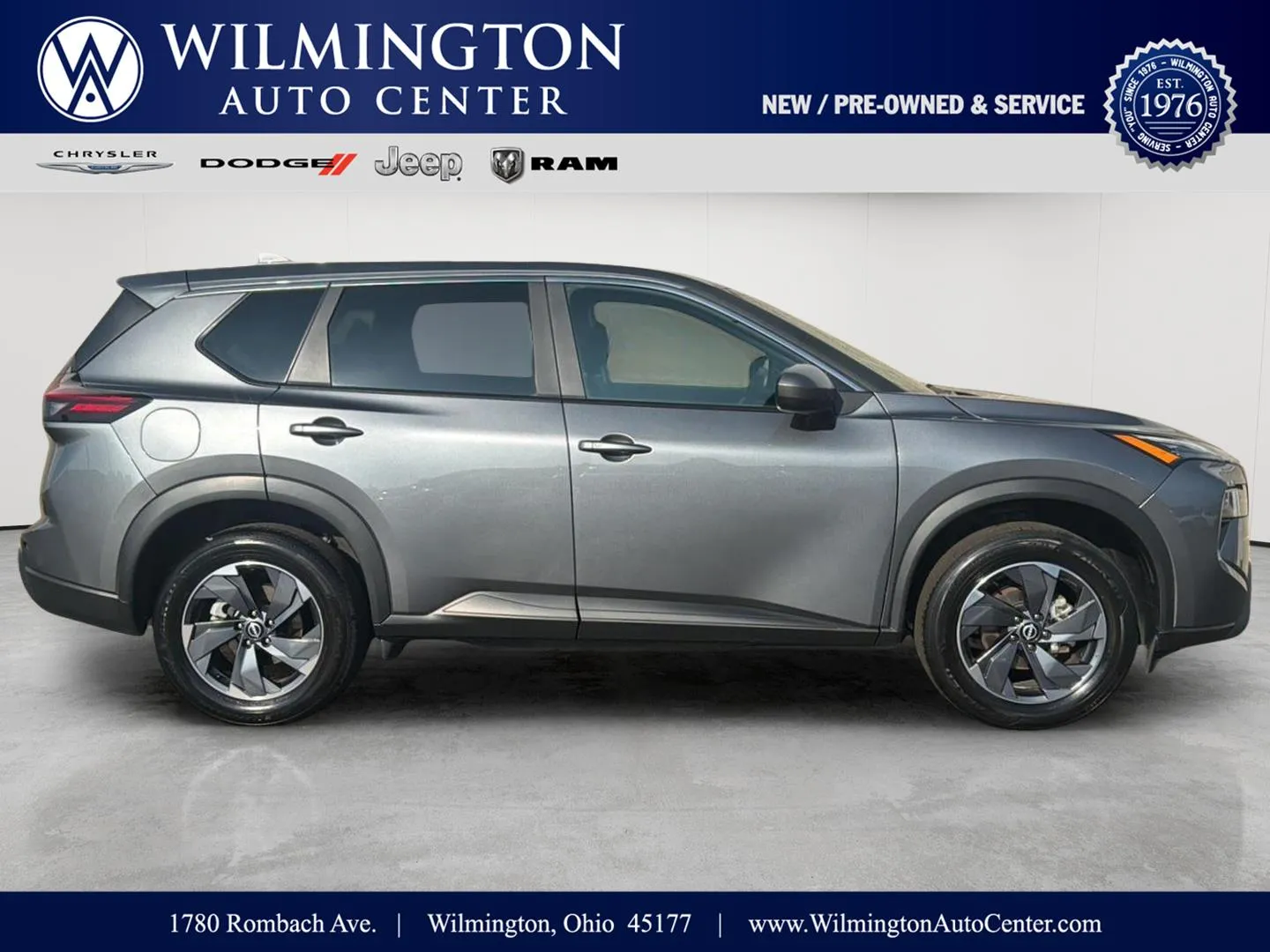 Gray 2025 Nissan Rogue SV for sale in Wilmington, OH