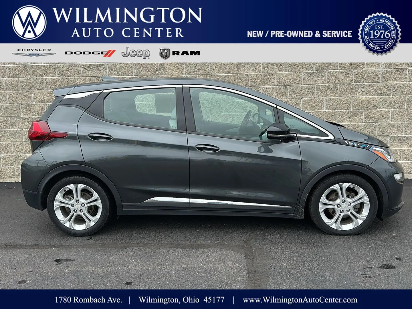 2021 Chevrolet Bolt EV LT for sale in Wilmington, OH