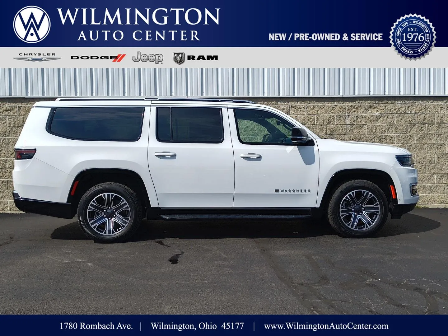 White 2023 Jeep Wagoneer L Series II for sale in Wilmington, OH