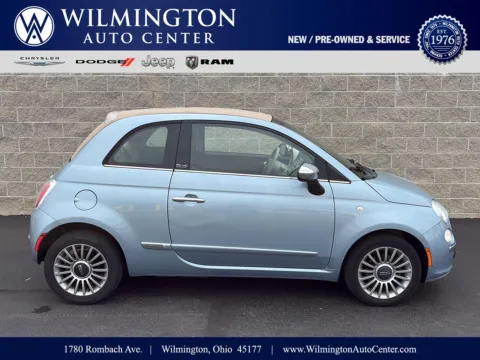 Blue 2014 FIAT 500c Lounge for sale in Wilmington, OH