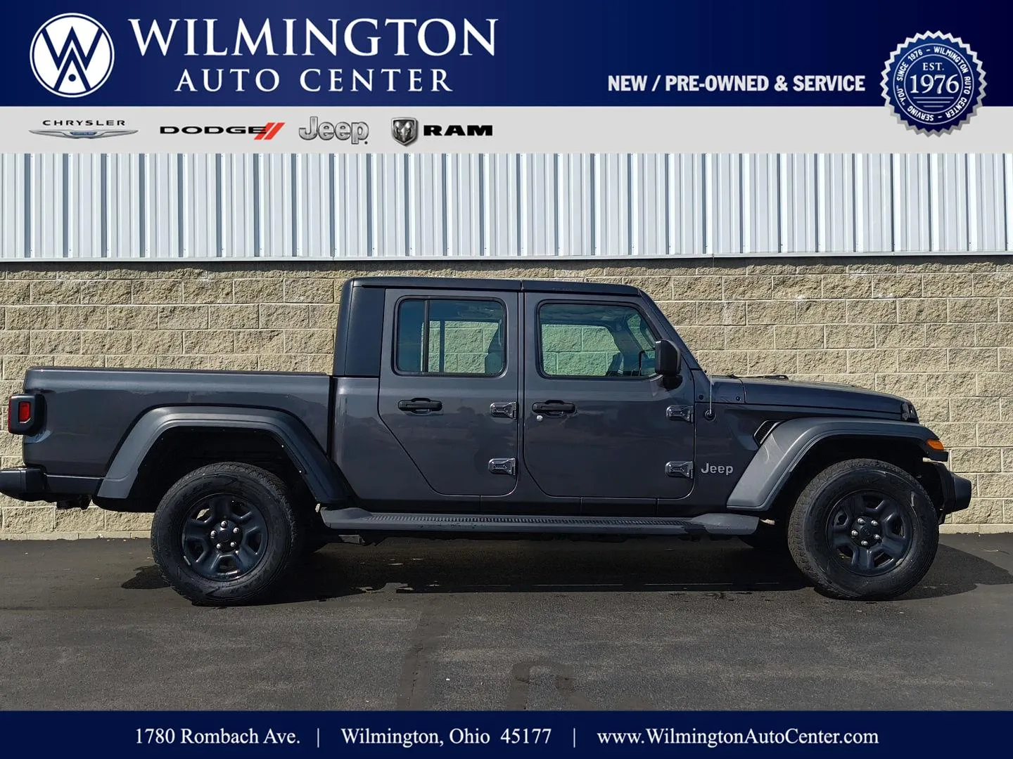 Gray 2021 Jeep Gladiator Sport for sale in Wilmington, OH