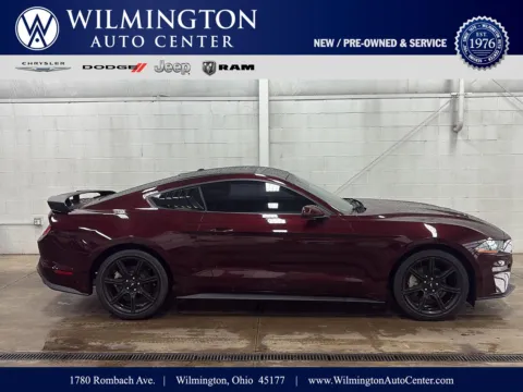 Red 2018 Ford Mustang EcoBoost for sale in Wilmington, OH