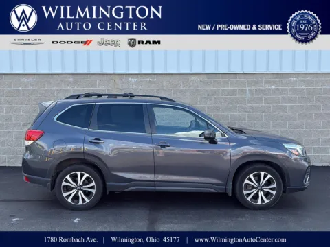 Gray 2021 Subaru Forester Limited for sale in Wilmington, OH