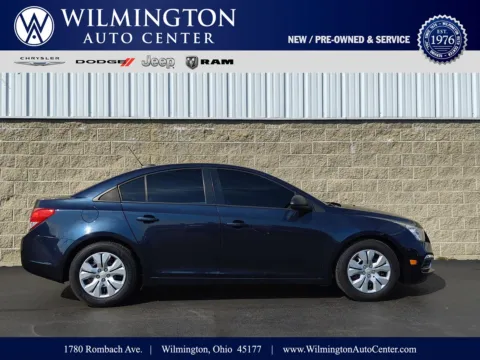Blue 2015 Chevrolet Cruze LS for sale in Wilmington, OH