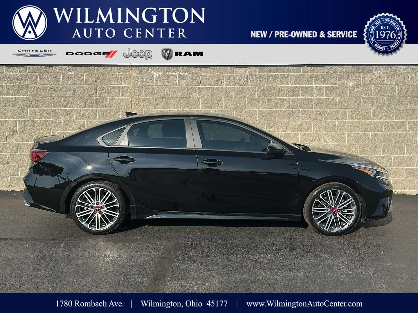 Black 2023 Kia Forte GT for sale in Wilmington, OH