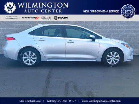 Silver 2020 Toyota Corolla LE for sale in Wilmington, OH