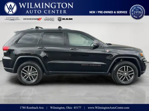 Black 2018 Jeep Grand Cherokee Trailhawk for sale in Wilmington, OH