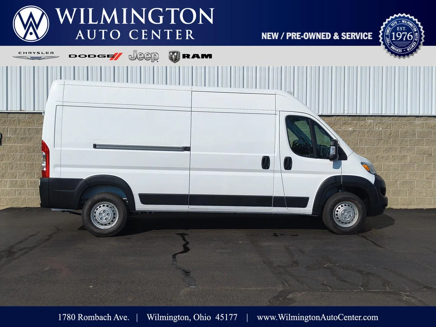 White 2026 Ram Promaster 2500 Tradesman for sale in Wilmington, OH