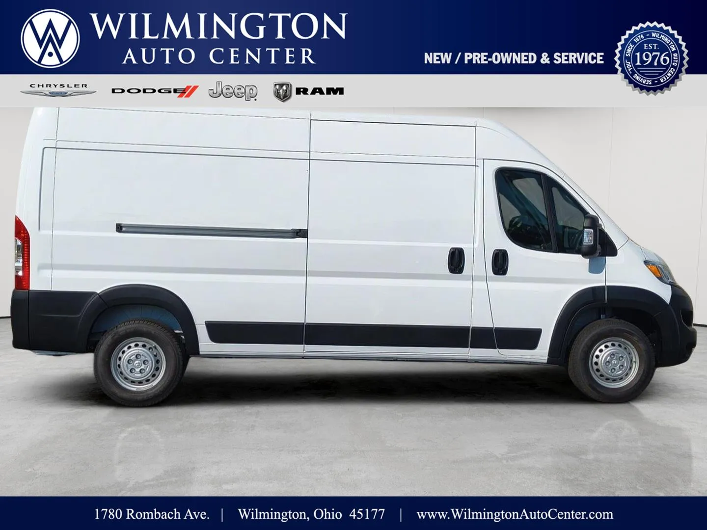 2026 RAM ProMaster Cargo Van Tradesman