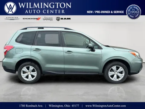 Green 2016 Subaru Forester 2.5i Premium for sale in Wilmington, OH