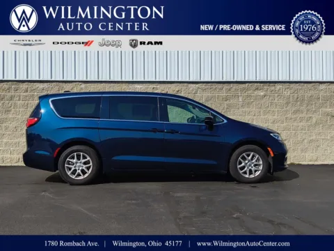 Blue 2024 Chrysler Pacifica Touring L for sale in Wilmington, OH