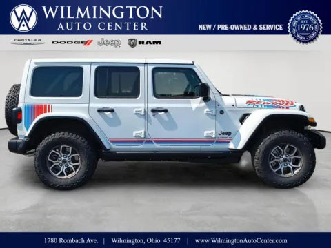 White 2026 Jeep Wrangler Rewind for sale in Wilmington, OH