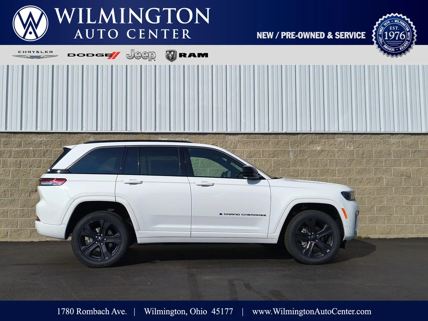 White 2027 Jeep Grand Cherokee Limited Reserve for sale in Wilmington, OH