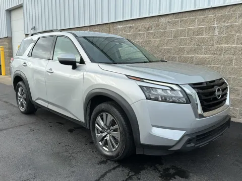 Photos of 2025 Nissan Pathfinder SV for sale in Wilmington, OH at Wilmington Auto Center Chrysler Dodge Jeep RAM
