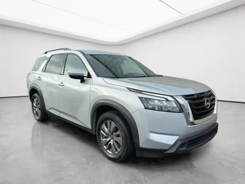 Photos of 2025 Nissan Pathfinder SV for sale in Wilmington, OH at Wilmington Auto Center Chrysler Dodge Jeep RAM