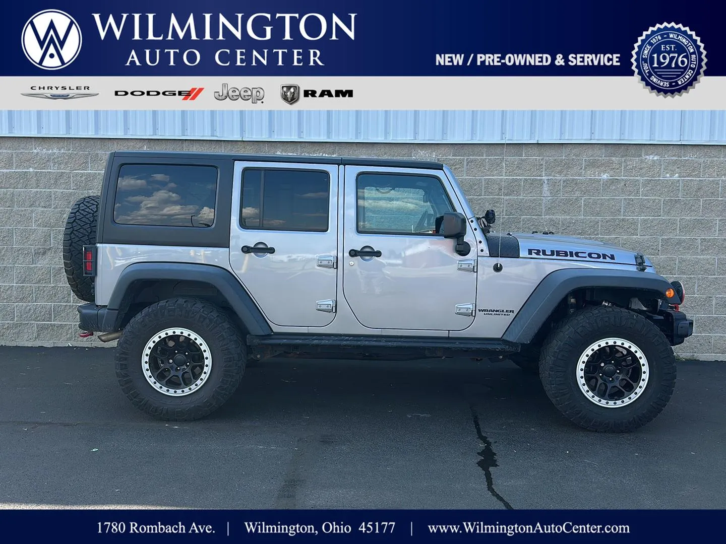 2016 Jeep Wrangler Unlimited Rubicon Hard Rock for sale in Wilmington, OH