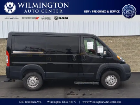Photos of 2021 Ram ProMaster Cargo Van 1500 118 WB for sale in Wilmington, OH at Wilmington Auto Center Chrysler Dodge Jeep RAM