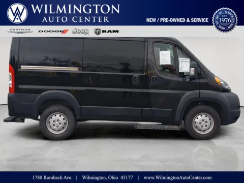Black 2021 Ram ProMaster Cargo Van 1500 118 WB for sale in Wilmington, OH