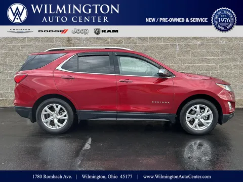 Red 2020 Chevrolet Equinox Premier for sale in Wilmington, OH
