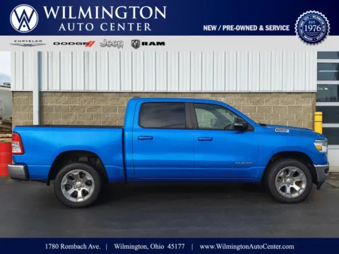 Blue 2021 Ram 1500 Big Horn for sale in Wilmington, OH