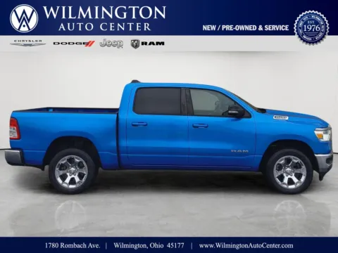 Blue 2021 Ram 1500 Big Horn for sale in Wilmington, OH