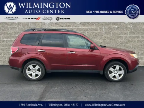 Red 2010 Subaru Forester 2.5X Premium for sale in Wilmington, OH