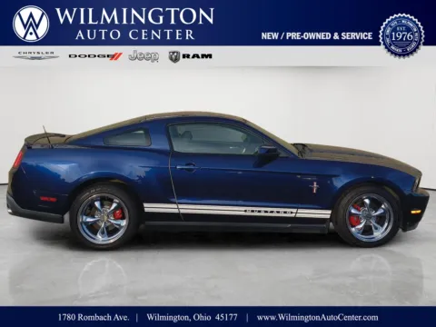 Blue 2010 Ford Mustang V6 for sale in Wilmington, OH