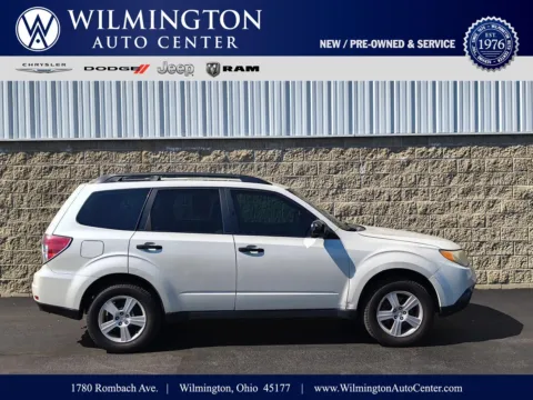 White 2012 Subaru Forester 2.5X for sale in Wilmington, OH