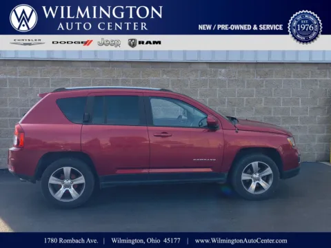 Red 2017 Jeep Compass High Altitude for sale in Wilmington, OH