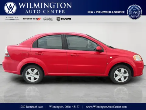 Red 2007 Chevrolet Aveo LS for sale in Wilmington, OH