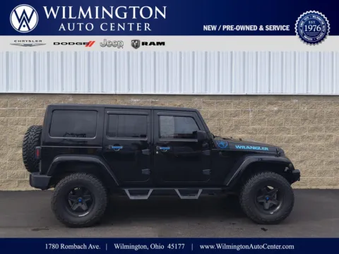 Black 2015 Jeep Wrangler Unlimited Sport for sale in Wilmington, OH