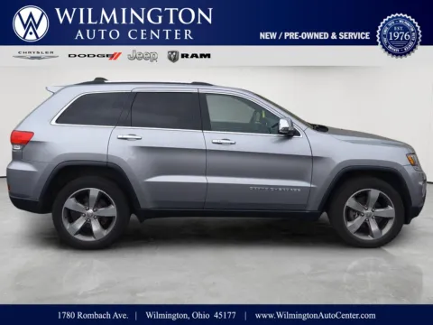 Silver 2014 Jeep Grand Cherokee Limited for sale in Wilmington, OH