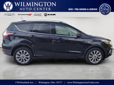 Black 2018 Ford Escape Titanium for sale in Wilmington, OH