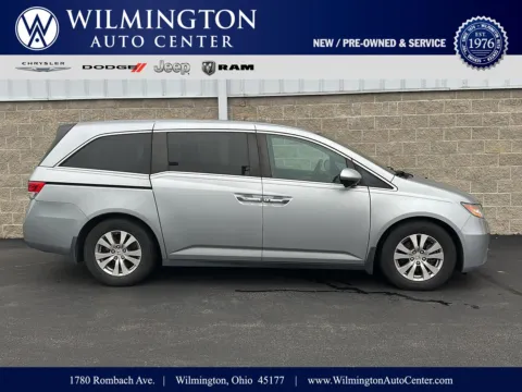 Silver 2016 Honda Odyssey EX-L for sale in Wilmington, OH