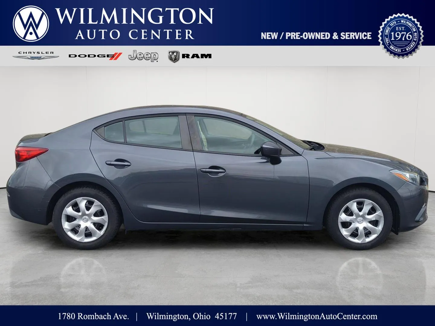 Silver 2015 Mazda Mazda3 i Sport for sale in Wilmington, OH