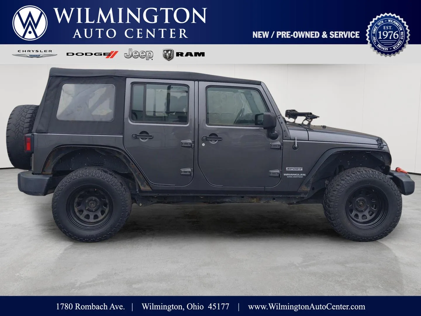 2017 Jeep Wrangler Unlimited Sport for sale in Wilmington, OH