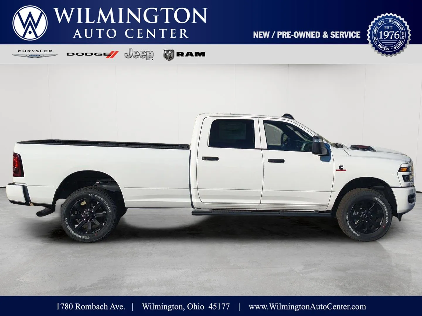White 2026 Ram 2500 Black Express for sale in Wilmington, OH