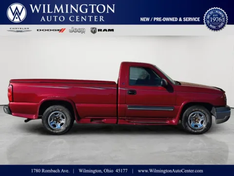 Red 2004 Chevrolet Silverado 1500 LS for sale in Wilmington, OH