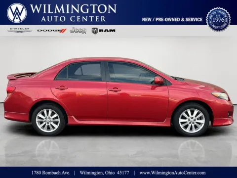 Red 2010 Toyota Corolla S for sale in Wilmington, OH