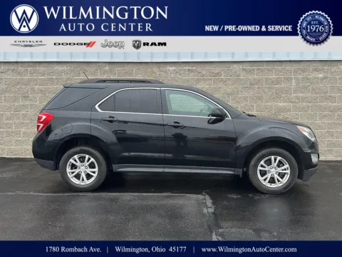 Black 2017 Chevrolet Equinox LT for sale in Wilmington, OH