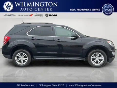 Black 2017 Chevrolet Equinox LT for sale in Wilmington, OH