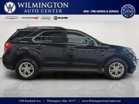 Black 2017 Chevrolet Equinox LT for sale in Wilmington, OH
