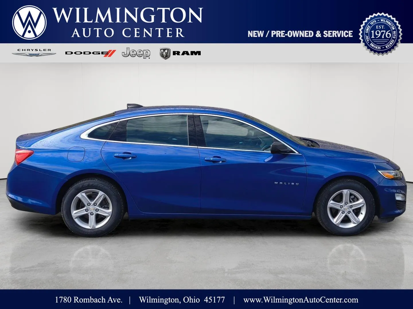 Blue 2023 Chevrolet Malibu LS for sale in Wilmington, OH