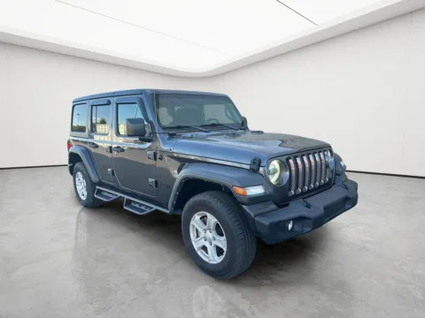 Photos of 2022 Jeep Wrangler Unlimited Sport S for sale in Wilmington, OH at Wilmington Auto Center Chrysler Dodge Jeep RAM