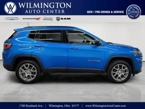 Blue 2022 Jeep Compass Latitude Lux for sale in Wilmington, OH