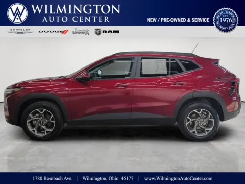 Red 2025 Chevrolet Trax LT for sale in Wilmington, OH