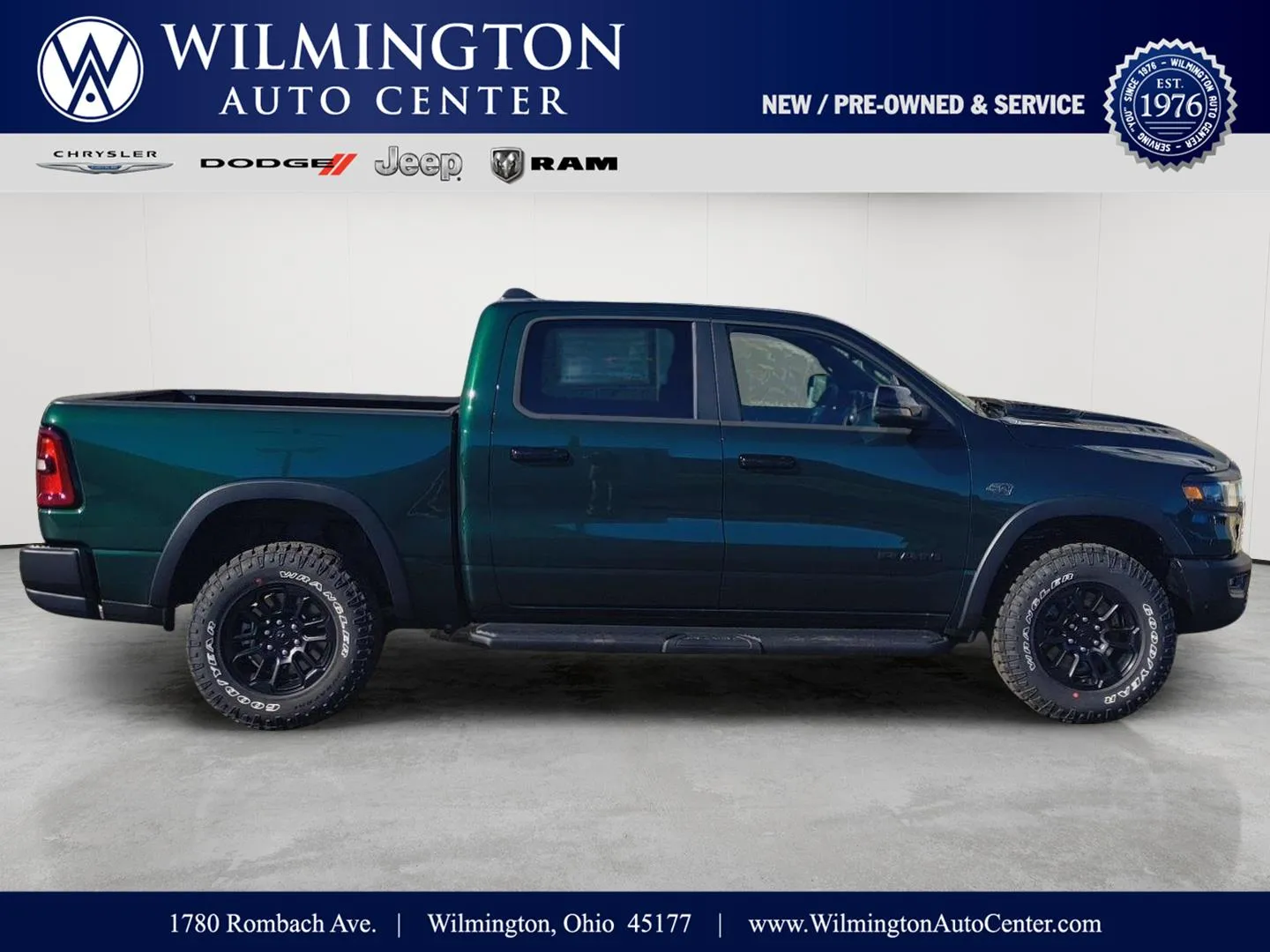 Green 2027 Ram 1500 Rebel for sale in Wilmington, OH