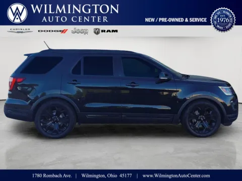 Black 2019 Ford Explorer Sport for sale in Wilmington, OH