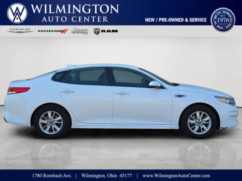 White 2018 Kia Optima LX for sale in Wilmington, OH